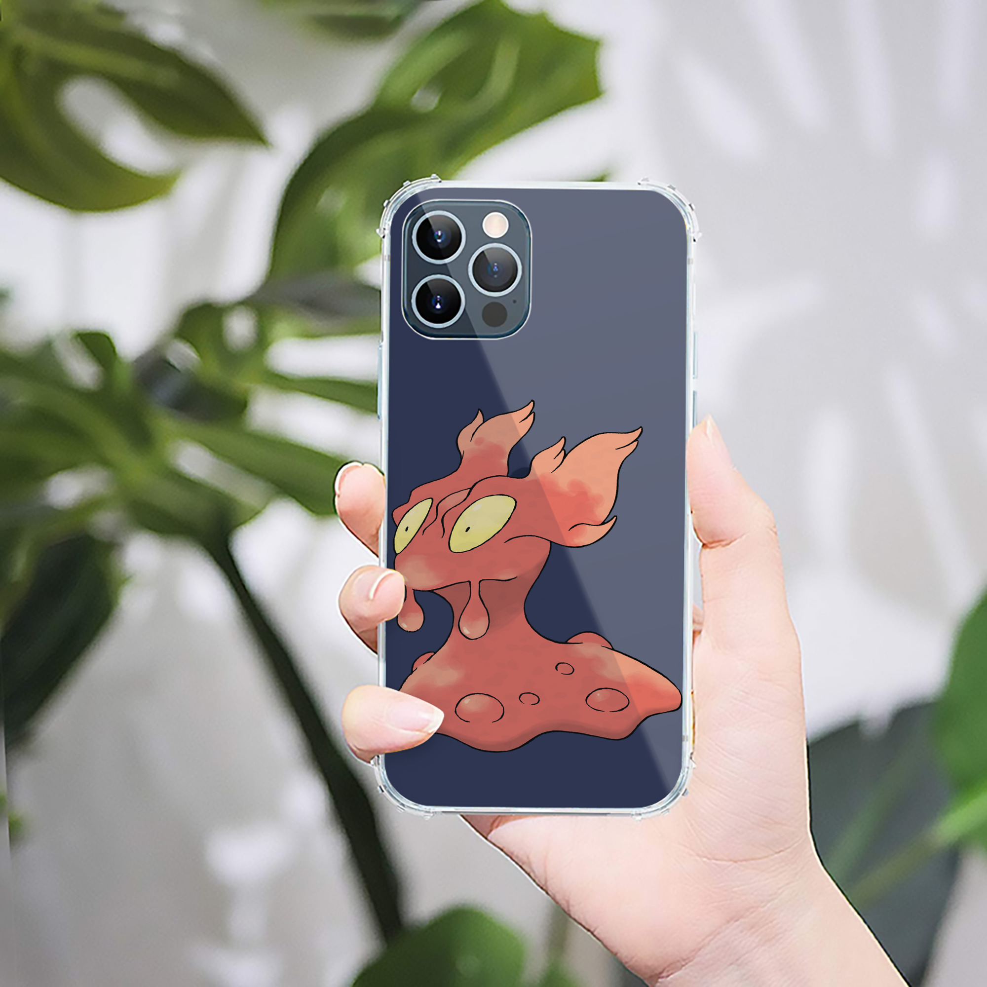 （画像用） ポケットモンスター Pokémon 【iPhone 12シリーズ対応】透明スマホケース（クリアソフトケース）